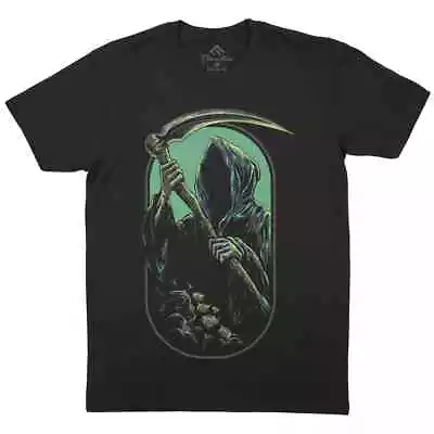 Buy Grim Reaper Mens T-Shirt Horror Hell Demon Death Ripper Monster P759 • 9.99£