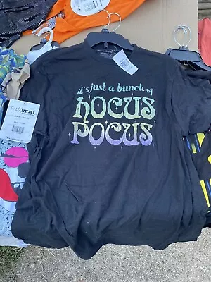 Buy Disney Its Just A Bunch Of Hocus Pocus Graphic Shirt NEW Rainbow S/M Free Ship • 11.37£