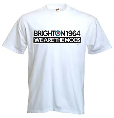 Buy BRIGHTON 1964 WE ARE THE MODS T-SHIRT - Mod Quadrophenia Target The Who Jam • 12.95£