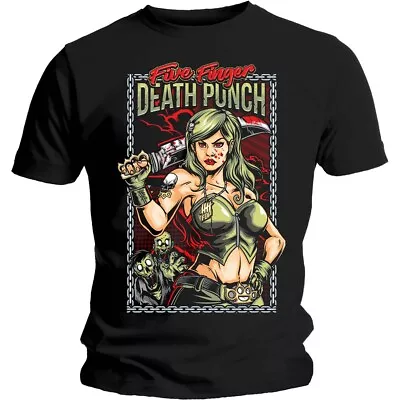 Buy ** Five Finger Death Punch Assassin FFDP Official Licensed T-shirt ** • 17£