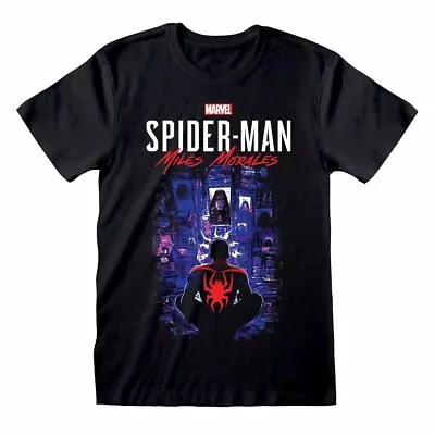Buy Marvel Spider Man T-Shirt   City Overwatch - Miles Morales Shirt For Men, Women  • 18.85£