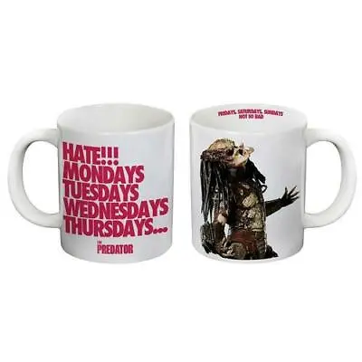 Buy The Predator ( Fox)  Hate Mondays Tuesdays Wednesday,,, Mug New!! Official Merch • 14.40£