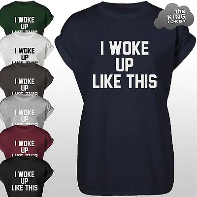 Buy I Woke Up Like This T-Shirt Womens Yonce Sweater Flawless Dis Swag Top • 9.99£