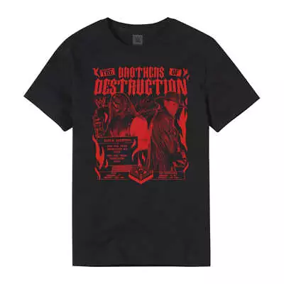 Buy Wwe The Brothers Of Destruction Fanzine Undertaker Kane T-shirt All Sizes New • 19.99£