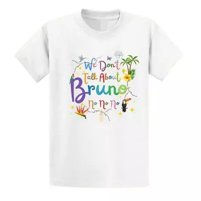 Buy Second Ave Baby/Children's We Don't Talk About Bruno White T Shirt Girls/Boys • 8.99£