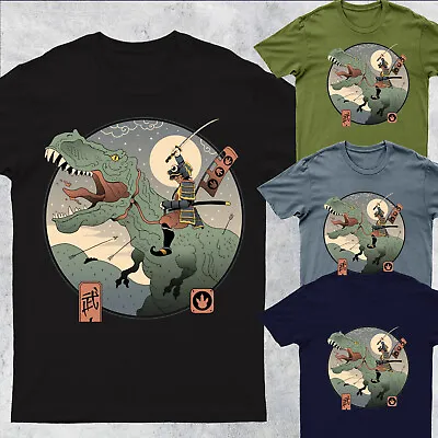 Buy Jurassic Samurai Mens T Shirts Unisex Tee Top #D #P1 #PR • 9.99£