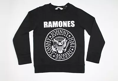 Buy Kids Ramones Sweatshirt Punk Rock Band Kids Sweatshirt Size 4-6 Yrs 110/116 Cm • 36.78£