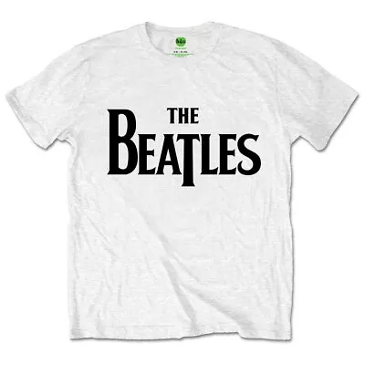 Buy The Beatles Kids Classic Drop T Band Logo T Shirt • 12.94£