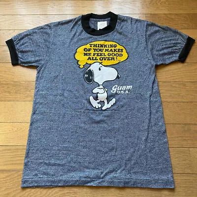 Buy Snoopy Vintage T-shirt FREE / ONESIZE Jp • 95.41£