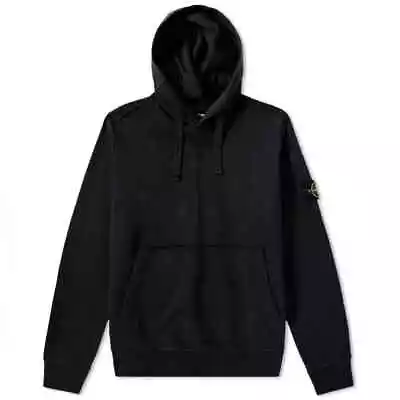 Buy Stone Island Garment Dyed Pullover Hoodie | Black Size Large | RRP £330 • 240£
