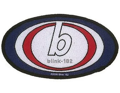 Buy BLINK 182 Oval Logo 2007 - WOVEN SEW ON PATCH Official Merch - No Longer Made • 4.99£