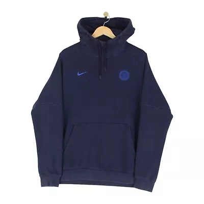 Buy Nike Chelsea Hoodie Blue Football Regular Mens Size XL • 24.99£
