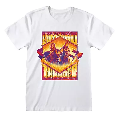 Buy Marvel Thor Love And Thunder Team Stance T-Shirt • 15.99£