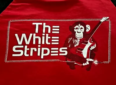 Buy The White Stripes Tshirt Vintage 2001 White Blood Cells Tour Size M • 59£