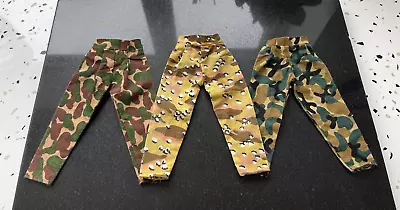 Buy Action Man Vintage Camo Camoflage Trousers X3 • 20£