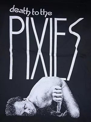 Buy Death To The Pixies New Black T-shirt Size Large • 16.98£