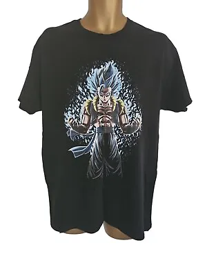 Buy Dragon Ball Z Goku Mens Black Short Sleeve T-shirt Size L Gift Anime Manga  • 9.99£