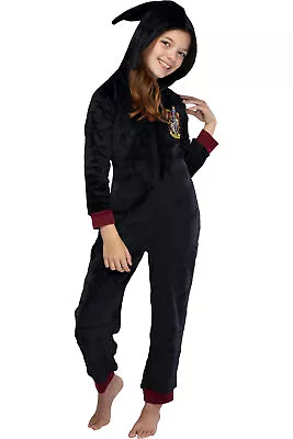 Buy Harry Potter Unisex Kids Hooded Pajama Union Suit • 33.04£