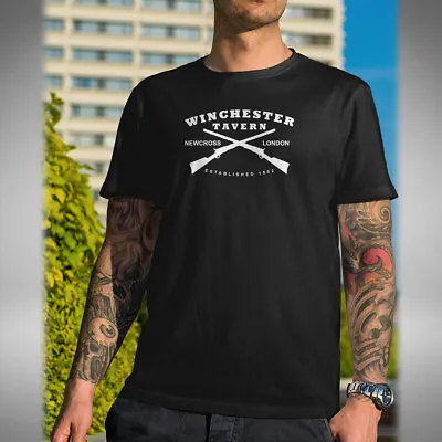 Buy Winchester Tavern Men's T-Shirt Funny Classic Film Shaun Of Dead Inspired • 9.99£