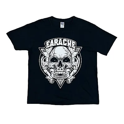 Buy EARACHE RECORDS 25th Anniversary Band Graphic T Shirt Large  • 19.95£