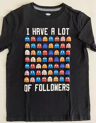 Buy Old Navy Space Invaders T-shirt ~ Kids Size 8 • 3.95£