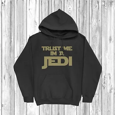 Buy Trust Me I'm A Jedi Hoodie Present Gift Present Birthday Fathers Day • 17.95£