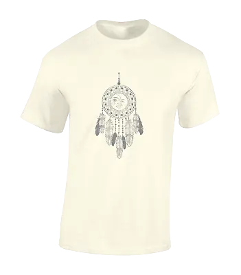 Buy Sun And Moon Dreamcatcher Mens T Shirt Native American Tribal Yoga Karma • 8.99£