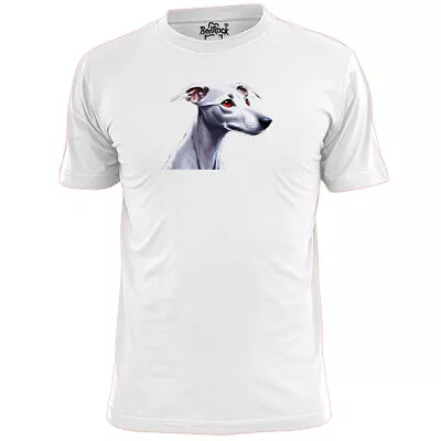 Buy Mens Cartoon Whippet Head T Shirt Dogs Pets Pooch Hound • 10.99£