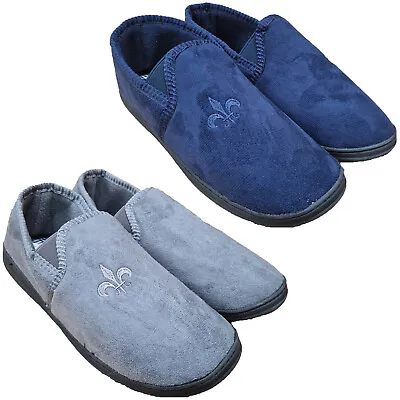 Buy Mens Comfy Slippers Soft Back Padded Cushion Christmas Xmas Limited Edition • 9.95£