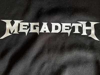 Buy NWOT Megadeth (Dave Mustaine) Sweatshirt Hoodie Adult 2XL XXL Black Concert Tour • 61.56£
