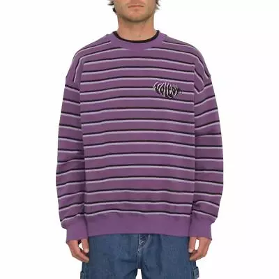 Buy Volcom Rayeah Crewneck Sweatshirt Deep Purple • 74.95£