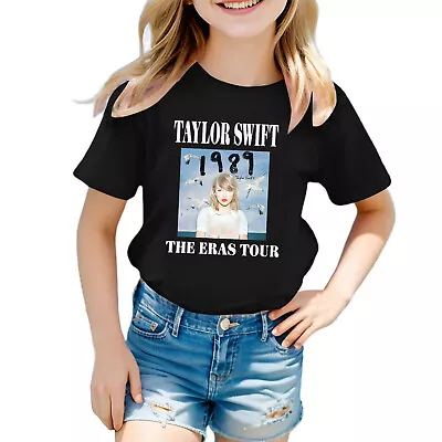 Buy Girls' Boys' Summer Tops Prints T-Shirt For Children Kid's Casual Short Sleeve • 7.95£