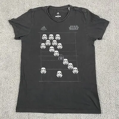 Buy Adidas Star Wars Graphic T-shirt Black - Size Medium • 1.99£
