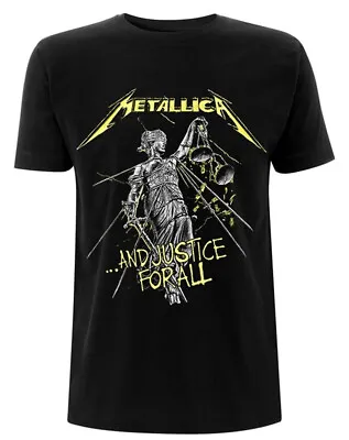 Buy Metallica And Justice For All Tracks T-Shirt OFFICIAL • 17.69£