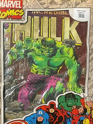 Buy The Incredible Hulk - Marvel Comics - Tee Shirt Cover Collection - (xl) - New • 9.99£