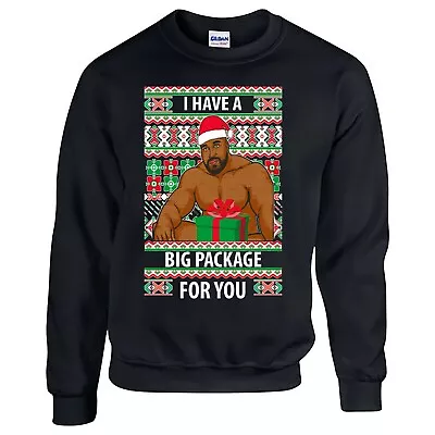Buy  Christmas Jumper 2023..Barry I Have A Big Package For You, Fun/Ugly Christmas • 22.99£