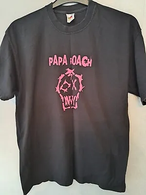 Buy Papa Roach T Shirt L 2004 • 30£