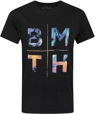 Buy Officially Licensed Bring Me The Horizon Colours Mens Black T Shirt Classic Tee • 14.95£