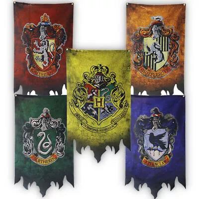 Buy College Wizard Theme House Banner Flag Bunting Hanging Indoor Party Decor Magic • 3.99£