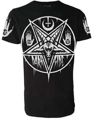 Buy Pentagram Baphomet - T-Shirt, Gothic Satanic, Witchcraft Supernatural, Darkside • 17.95£