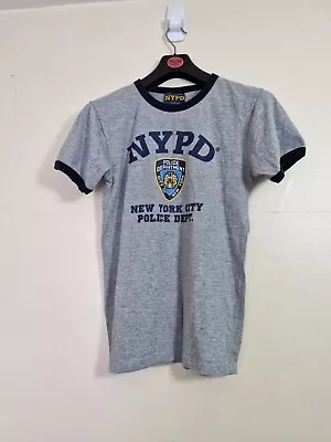 Buy Nypd New York City Police Department Cotton Summer T Shirt.size S • 2£