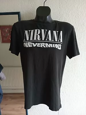Buy Mens Nirvana Nevermind Tracklist Black T Shirt Divided H&M Size XS  • 14.99£