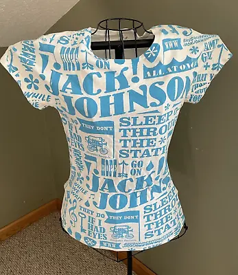 Buy Jack Johnson Rock T-shirt Sleep Through The Static World Tour Woman's Sz Large • 5.64£