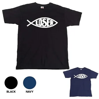 Buy LOSER T-shirt  |   90s   |   Black, Navy   |   Loser • 9.99£