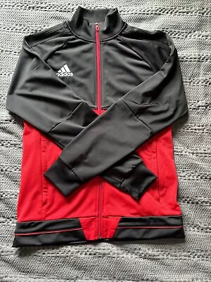 Buy Red And Black Adidas Zip Up Jacket • 18£