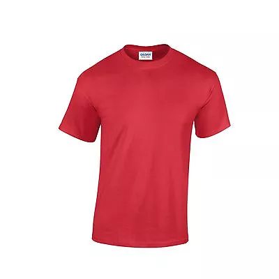 Buy 5 Pack Plain Blank Gildan Heavy Cotton T-shirt Tshirt In Multi Colors G5000 Lot • 19.89£