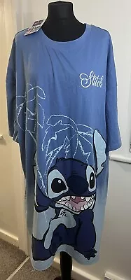 Buy Disney Lilo & Stitch Nightshirt 2XL 22-24 UK Oversized T-Shirt Nightie Pyjama • 23.99£