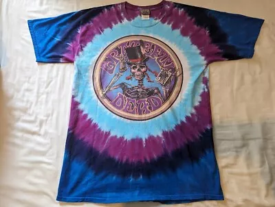 Buy Grateful Dead Vintage Band Tour T Shirt Liquid Blue 90s • 39.99£