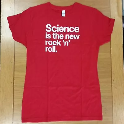 Buy Science Is The New Rock N Roll Ladies T-shirt Size Xl • 12.99£