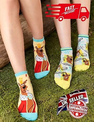 Buy Ankle Socks Scooby-Doo Women 2 X Pairs Hanna Barbera Merch Fan Collection Shaggy • 10.89£